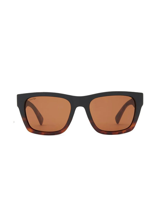 VON ZIPPER MODE POLARIZED SUNGLASSES TORTUGA DE NEGRA FRONT
