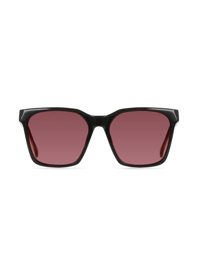 RAEN NAEV RECYCLED BLACK/SCARLET FRONT