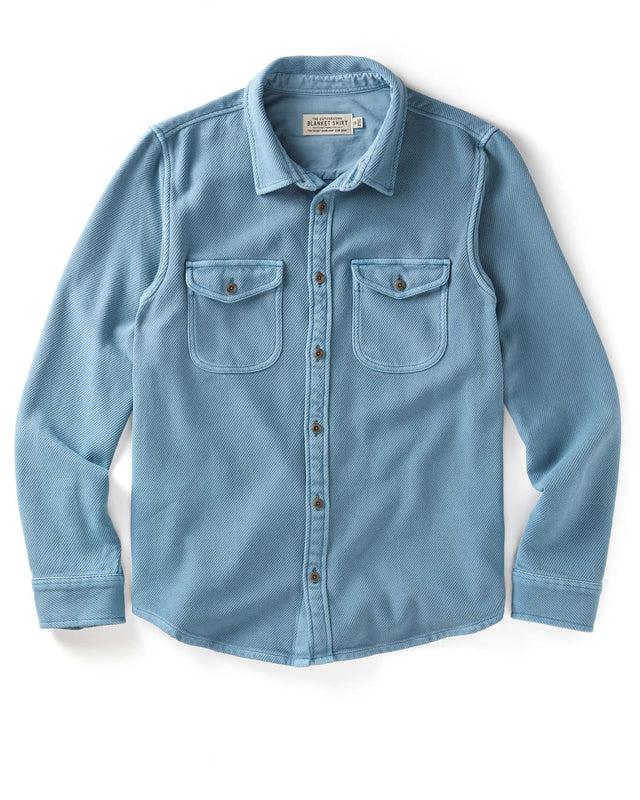 OUTERKNOWN CHROMA BLANKET SHIRT KS HAZY BLUE 