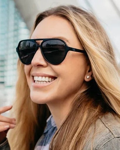 BLENDERS SKYWAY POLARIZED SUNGLASSES MAGIC ROY/SMOKE 