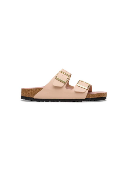 BIRKENSTOCK ARIZONA BIRKO-FLOR NEW BEIGE/PINK CLAY 