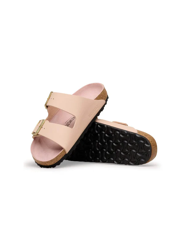 BIRKENSTOCK ARIZONA BIRKO-FLOR NEW BEIGE/PINK CLAY 