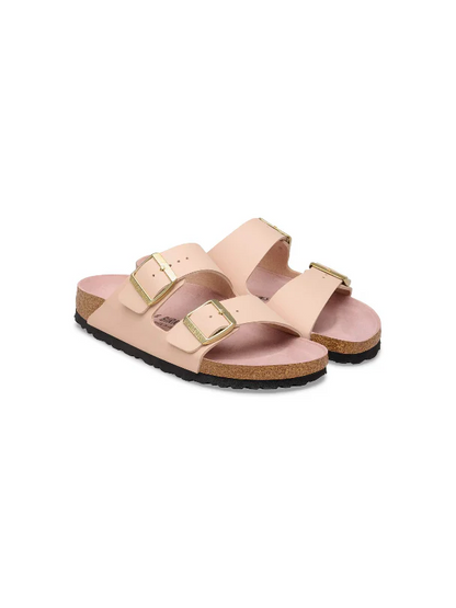 BIRKENSTOCK ARIZONA BIRKO-FLOR NEW BEIGE/PINK CLAY 