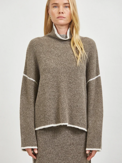 A.REN BRIENNE SWEATER MOCHA 