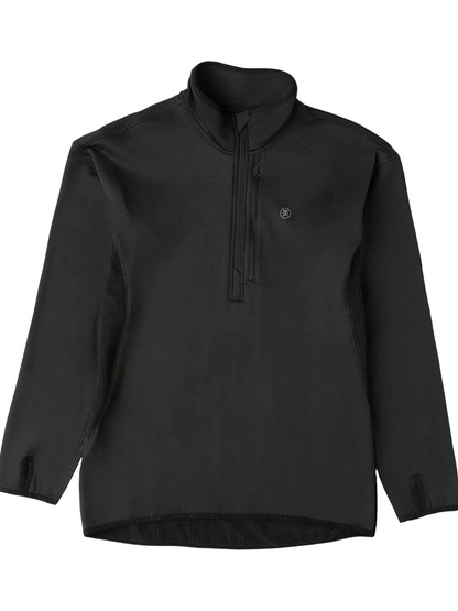 ROARK GRID LOCK FLEECE BLACK 