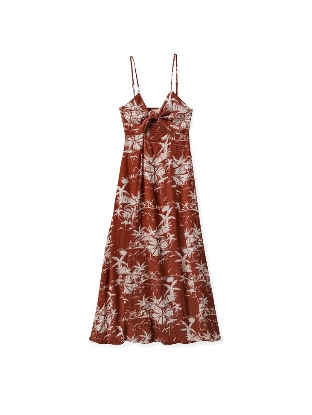 BRIXTON RIVIERA DRESS SEPIA