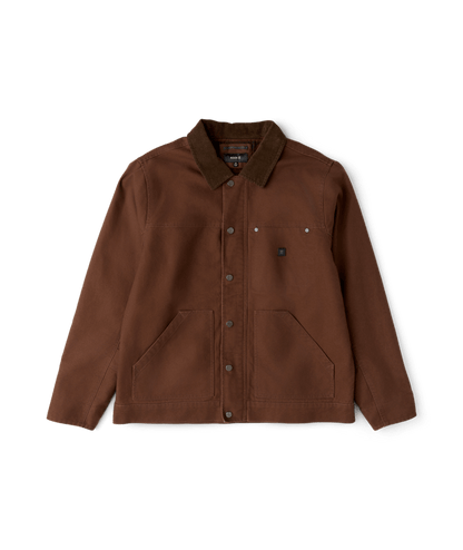 ROARK OPEN ROADS WAXED CANVAS JACKET RUST 