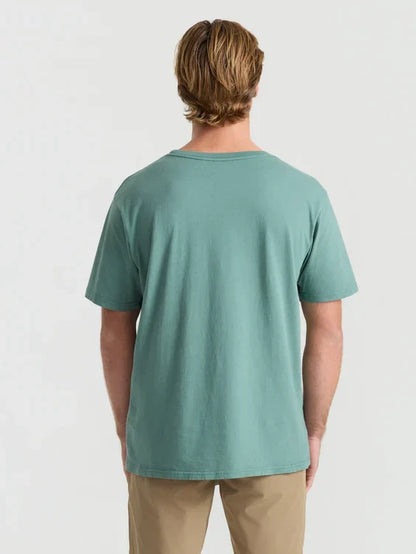 ROARK MADE TO FADE TEE WASHED GREEN 