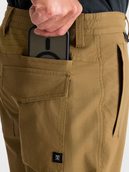 ROARK LAYOVER PRO TRAVELER PANT DARK KHAKI 