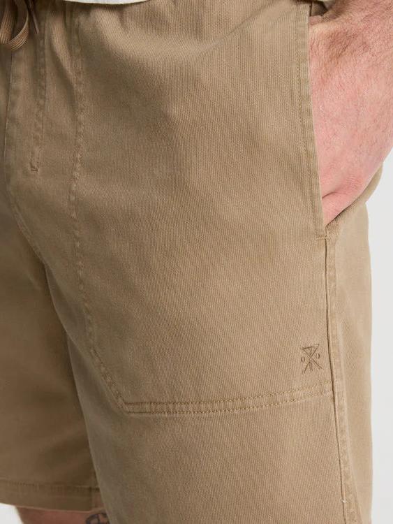 ROARK MADE TO FADE SHORT WASHED KHAKI 