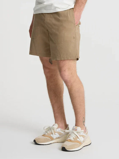 ROARK MADE TO FADE SHORT WASHED KHAKI 