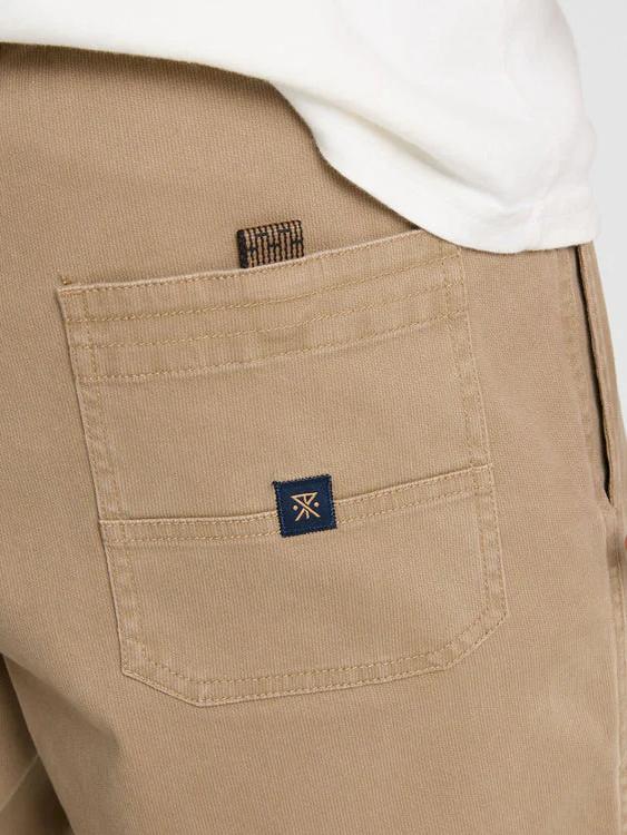 ROARK MADE TO FADE SHORT WASHED KHAKI 