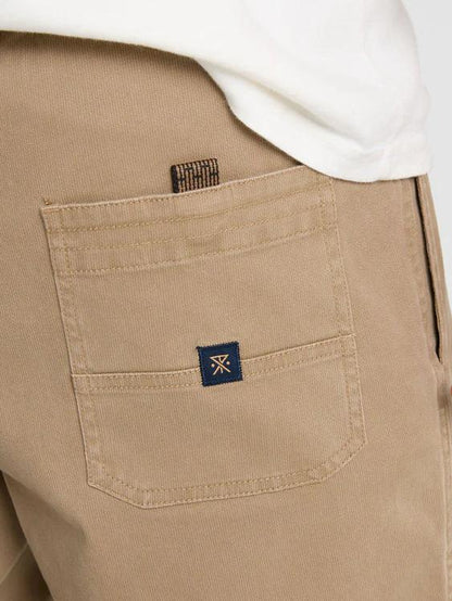 ROARK MADE TO FADE SHORT WASHED KHAKI 