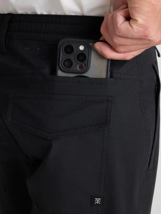 ROARK LAYOVER PRO TRAVELER PANT BLACK 