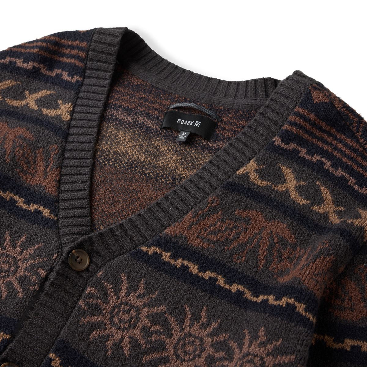 ROARK NOMAD CARDIGAN RUST 
