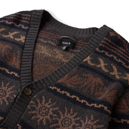 ROARK NOMAD CARDIGAN RUST 