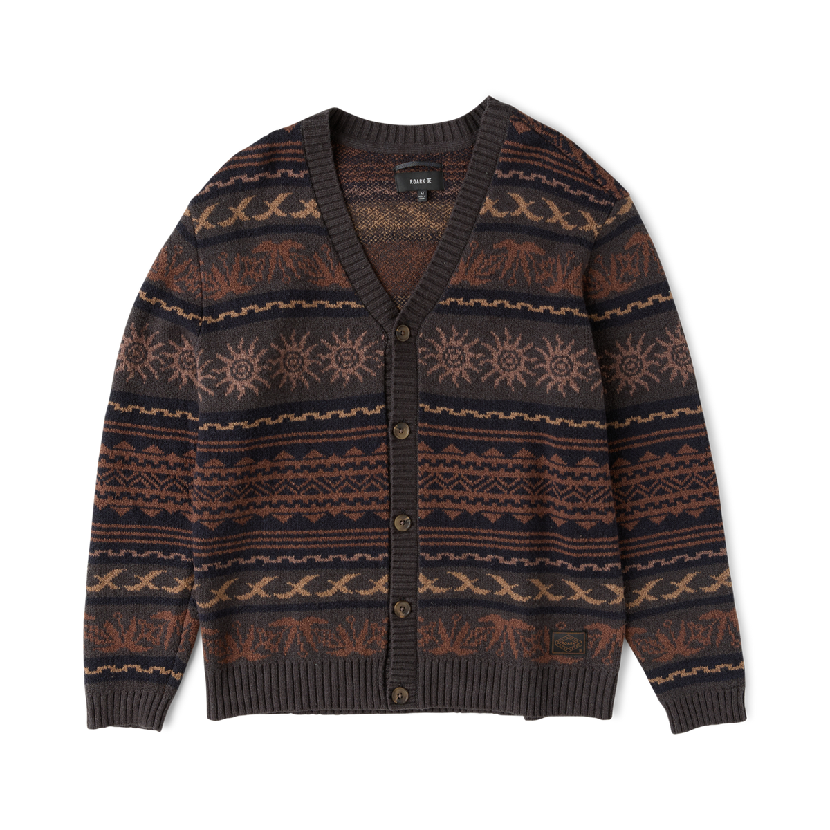 ROARK NOMAD CARDIGAN RUST 