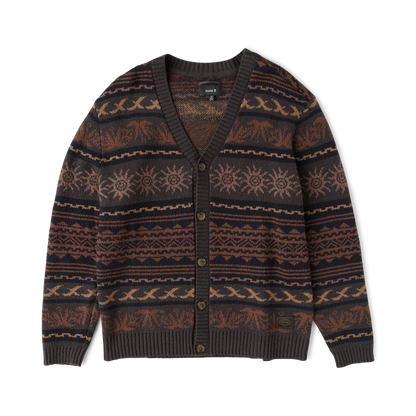 ROARK NOMAD CARDIGAN RUST 