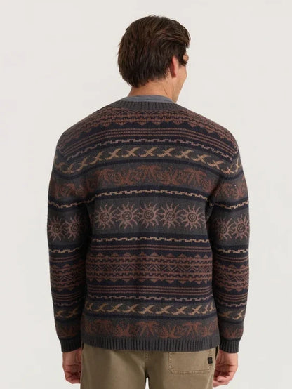ROARK NOMAD CARDIGAN RUST 