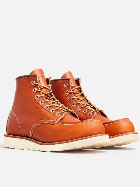 RED WING SHOES HERITAGE 875 6-INCH CLASSIC MOC ORO