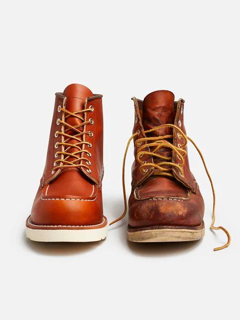 RED WING SHOES HERITAGE 875 6-INCH CLASSIC MOC ORO