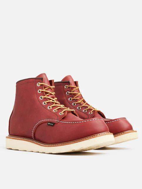 RED WING SHOES HERITAGE 8864 GORE-TEX 6-INCH CLASSIC MOC RUSSET