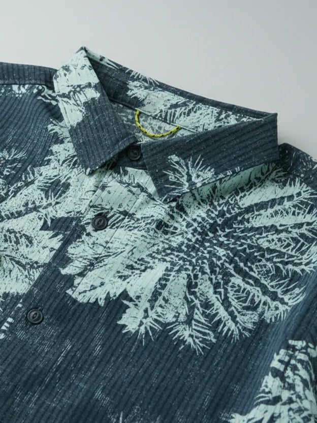 ROARK BLESS UP BREATHABLE STRETCH SHIRT NAVY PUKPULKO