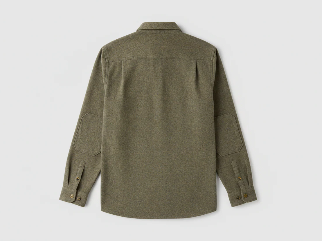 ROARK NORDSMAN FLANNEL DUSTY GREEN 