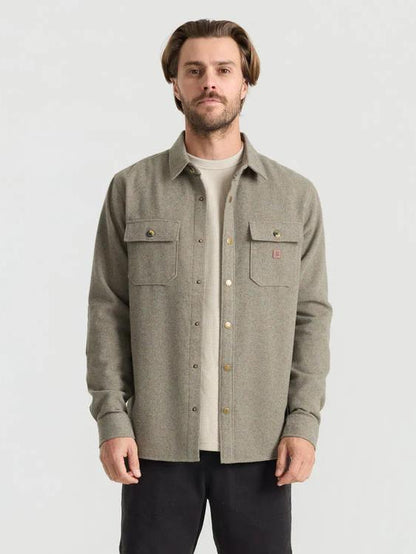 ROARK NORDSMAN FLANNEL DUSTY GREEN 