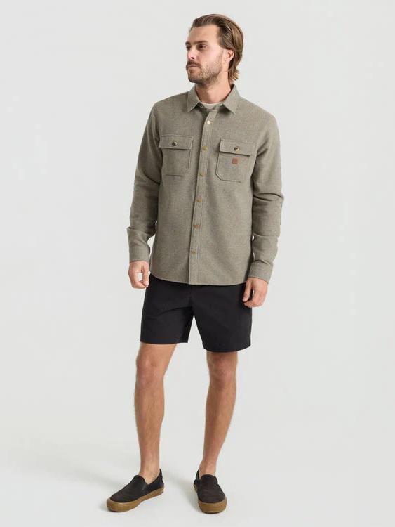 ROARK NORDSMAN FLANNEL DUSTY GREEN 