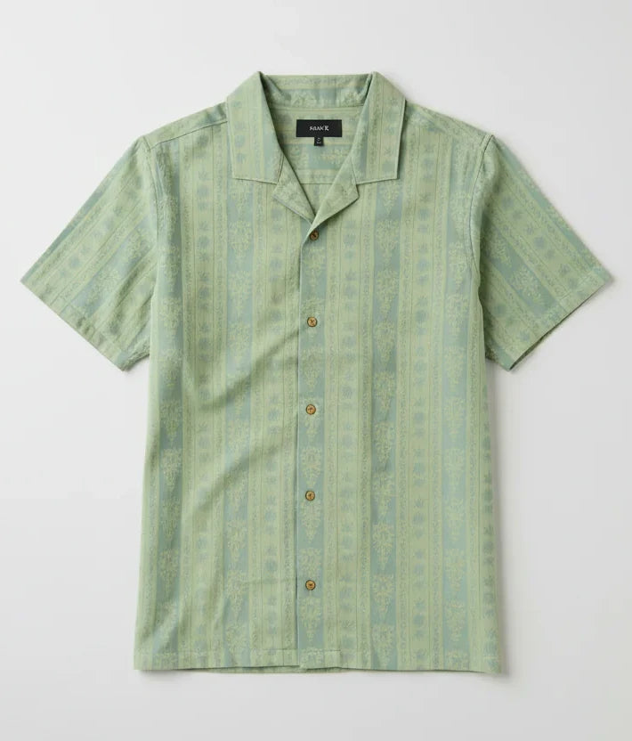 ROARK GONZO SHORT SLEEVE SHIRT DUSTY GREEN 