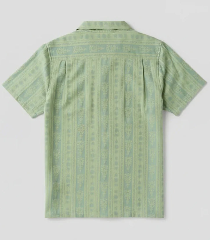 ROARK GONZO SHORT SLEEVE SHIRT DUSTY GREEN 