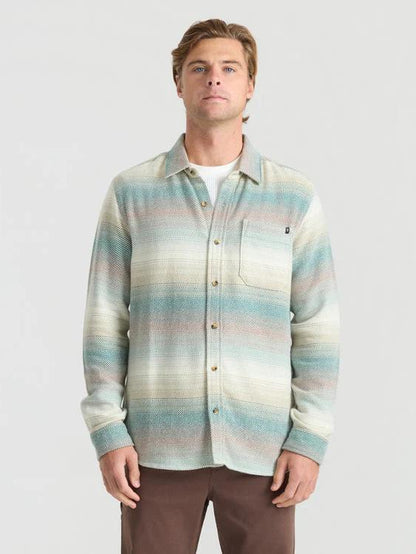 ROARK CROSSROADS ORGANIC COTTON FLANNEL SHIRT UNBLEACHED 