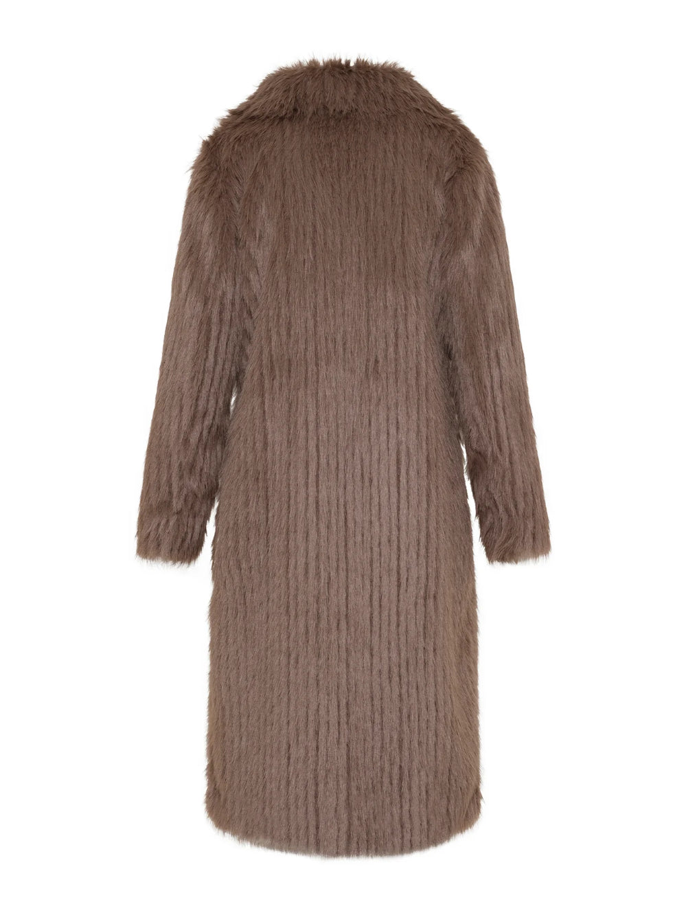 UNREAL FUR RETRO COAT CHOCOLATE