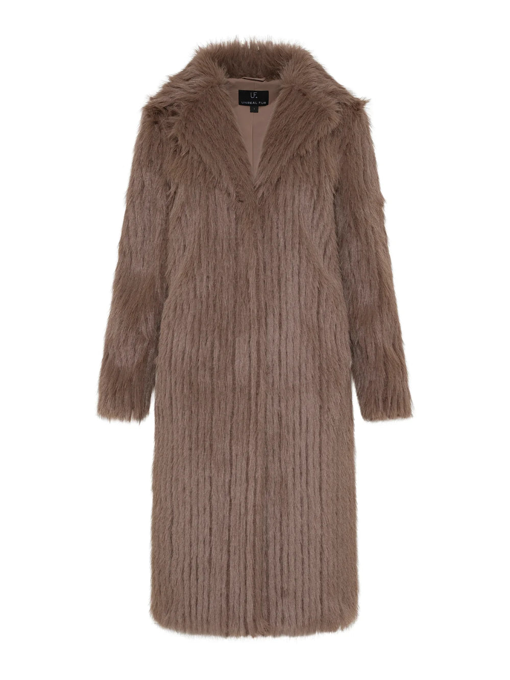 UNREAL FUR RETRO COAT CHOCOLATE