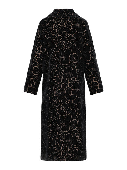 UNREAL FUR ROMANTIQUE COAT BLACK