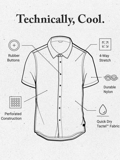BLESS UP BREATHABLE STRETCH SHIRT