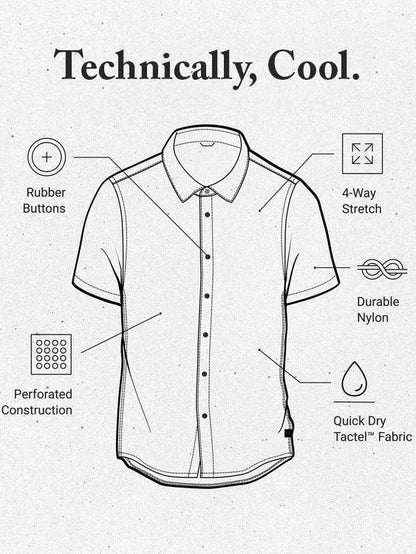 BLESS UP BREATHABLE STRETCH SHIRT