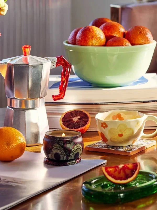 GOJI TAROCCO ORANGE MINI TIN CANDLE