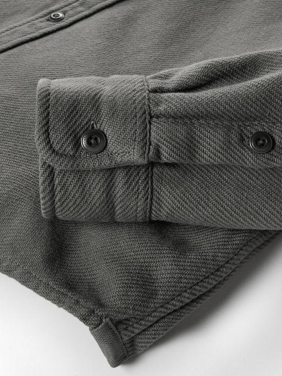 OUTERKNOWN CHROMA BLANKET SHIRT FADED BLACK 