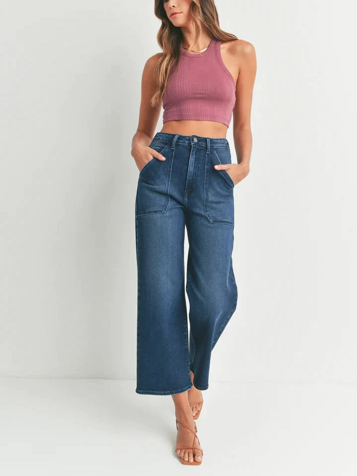 The Patch Pocket Wide Leg