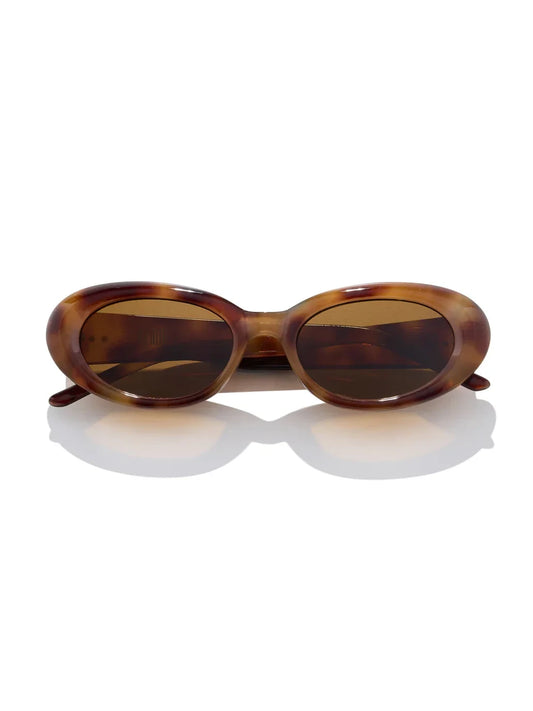 SZADE BLAIR MAPLE TORTOISE/CACAO SUNGLASSES