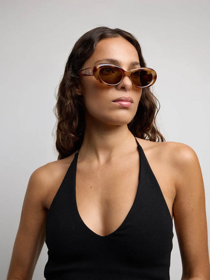 SZADE BLAIR MAPLE TORTOISE/CACAO SUNGLASSES