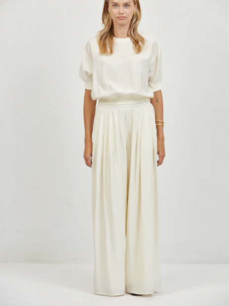 A.REN AURELIA TOP IVORY 