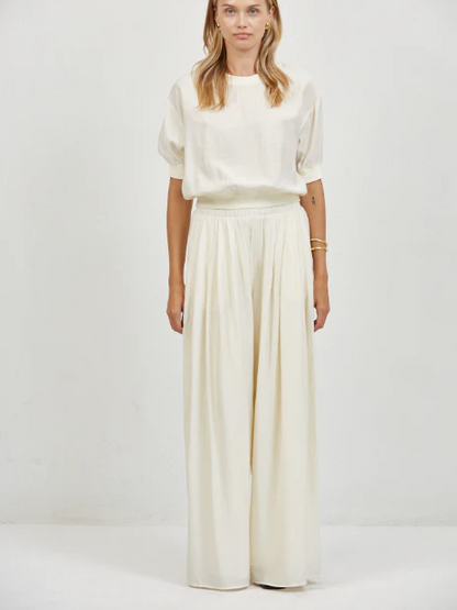A.REN AURELIA TOP IVORY 