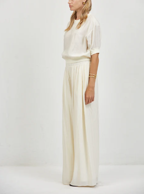 A.REN AURELIA TOP IVORY 