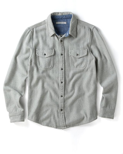 OUTERKNOWN BLANKET SHIRT HTHR GREY