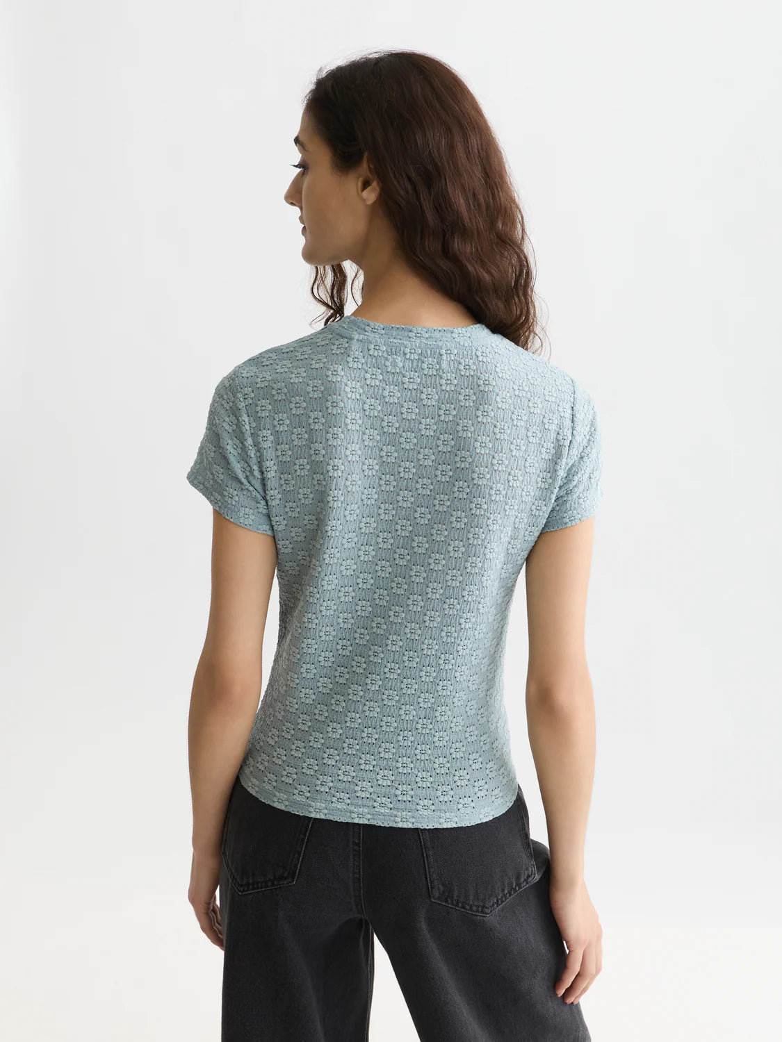 S&S OPEN STRUCTURE SLIM FIT TEE ARONA