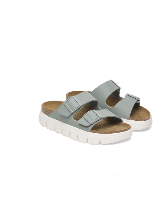 BIRKENSTOCK ARIZONA CHUNKY BIRKO-FLOR SAGE