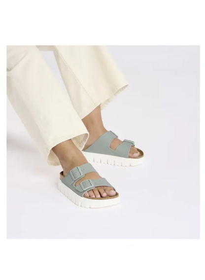 BIRKENSTOCK ARIZONA CHUNKY BIRKO-FLOR SAGE